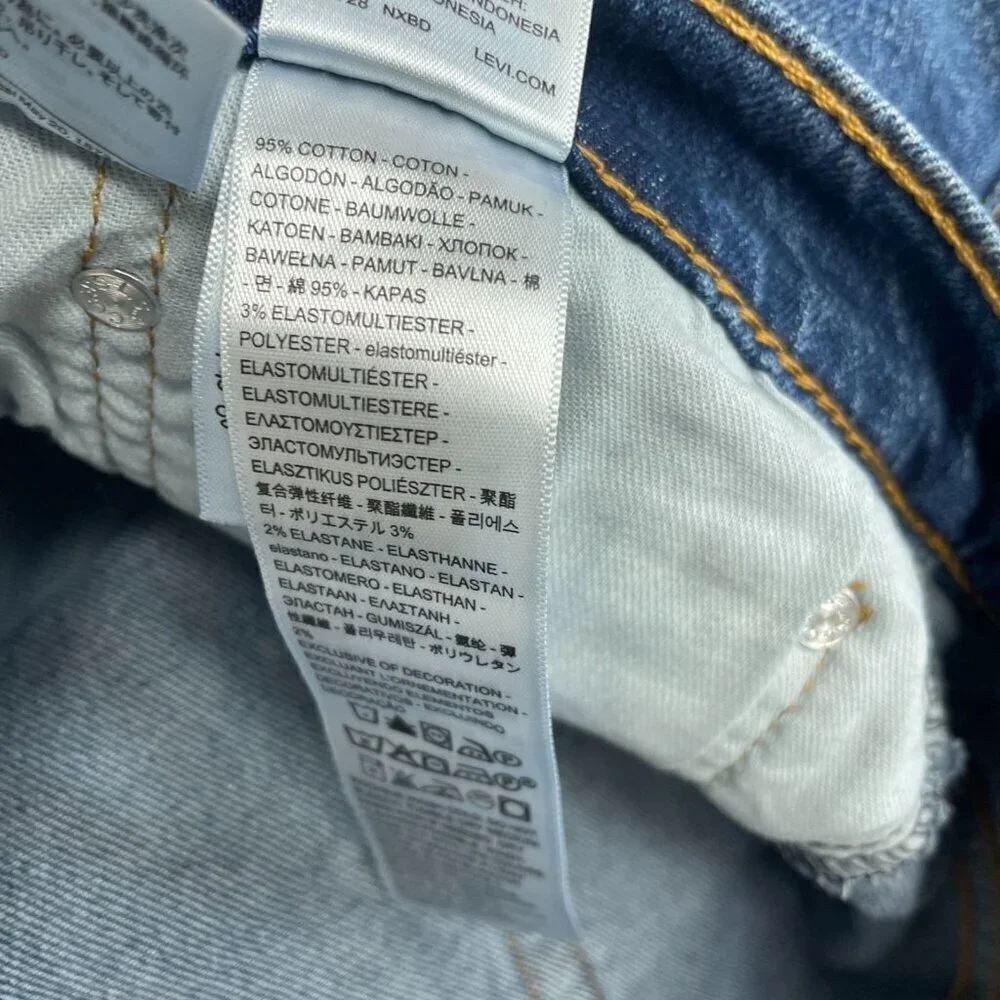 NEW Levis 511 Slim Straight Fit Jeans Men's Size 40x32 Stretch Denim